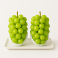 Pikpeuresi Domestic Ssieops Grape High Sweetness Shine Muscat 18 brix, 1 Box , 2 kg 3 Su ( Teukpum ) (픽프레시 국내산 씨없는포도 고당도 샤인머스캣 18brix, 1박스, 2kg 3수(특품))