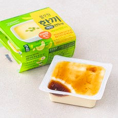 Pulmuone Kki Egg Silken Tofu , 118 g, 2 Pack (풀무원 한끼 계란 연두부, 118g, 2개)