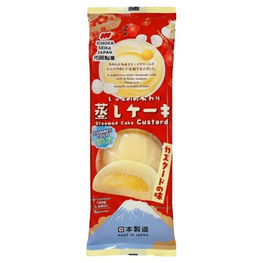 Chioka Set Ka Chokchok Seutimkekeu Keoseuteodeu Flavor , 160 g, 1 Pack (치오카 카 촉촉 스팀케크 커스터드)
