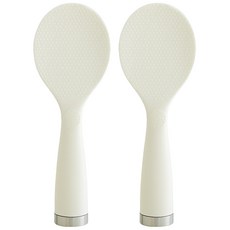 Ral Rice Pulanbut Seutaending Jugeok , 1 Pack , White (에랄도 밥풀안붙는 스탠딩 주걱, 1개, 화이트)