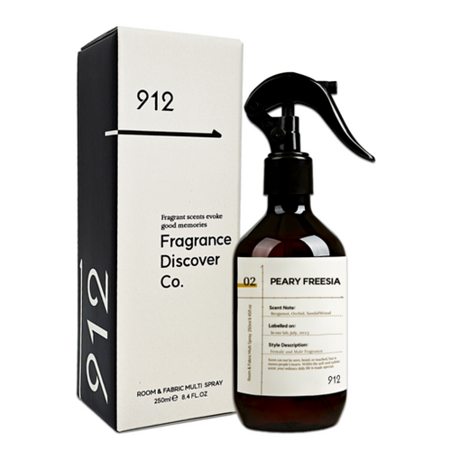 912 Rum & Paebeurik Meolti Seupeure Seomyu Scent Su , Peeori Peurijia , 250 ml, 1 Pack (룸 패브릭 멀티 스프레 섬유 수 페어리 프리지아)