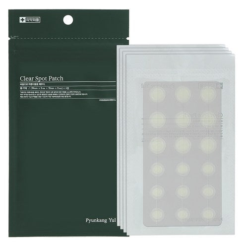 Pyeongangyul Soothing Clear Spot Paechi , 7 2 Pack Pack , 1 Pack (편강율 진정 클리어 스팟패치, 72개입, 1개)