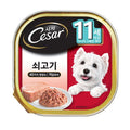 Sijeo 11 Set Sang Sinieo Gangaji Jusik Cans , So , 100 g, 1 Pack (시저 상 시니어 강아지 주식 소)