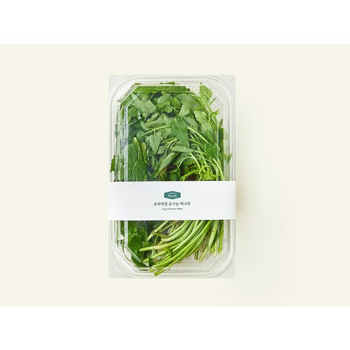 Organic Water Dropwort , 200 g, 1 Pack (프리미엄 유기농 미나리, 200g, 1개)