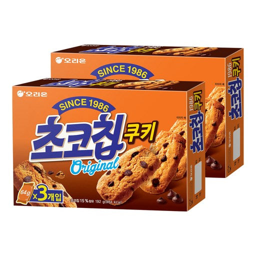 Orion Choco Chip Cookie , 192 g, 2 Pack