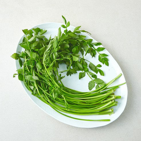 Domestic Jae Water Dropwort , 1 Pack , 200 g (국내산 한재 미나리, 1개, 200g)
