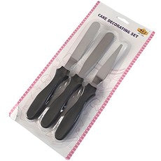 Hombeking Mini Seupaechyulreo 3 Types , Honhap Color , 1 Set (이홈베이킹 미니 스패츌러 3종, 혼합색상, 1세트)