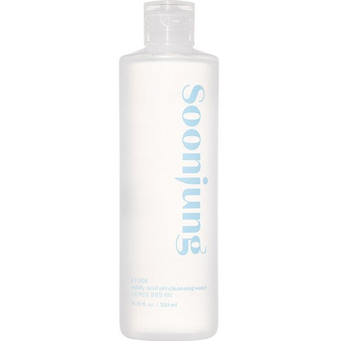 Etude House Sunjeong Yaksanseong 5.5 Cleansing Woteo , 320 ml, 1 Pack (에뛰드하우스 순정 약산성 5.5 클렌징 워터, 320ml, 1개)