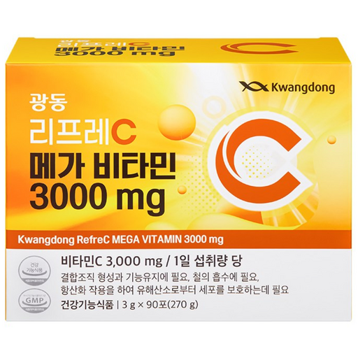 Gwangdongjeyak Ripeure C Me Vitamin 3000, 270 g, 1 Pack (광동제약 리프레 메)