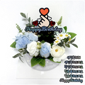 Si Our Bing LED Jeongu Binukkot Banjeon Yongdon Kekeu OPP Bag Tu 30 Sheets Syopingbaek , 1 Pack , Blue (시 빙 전구 비누꽃 반전 용돈 케크 투 쇼핑백)