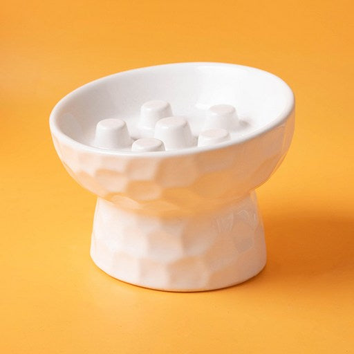 Paseutelpet Ban Ryo Dongmul Grade Chebangji Set Ramik Sikgi FREE(14.8 x 11 cm), White , 1 Pack (파스텔펫 반 동물 체방지 라믹 식기)