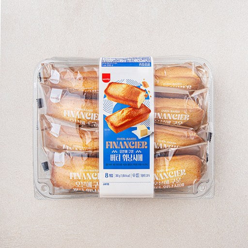 Samrip Obeun Guun Butter Hwinangsi , 45 g, 8 Pack , 1 Pack (삼립 오븐 구운 휘낭시)