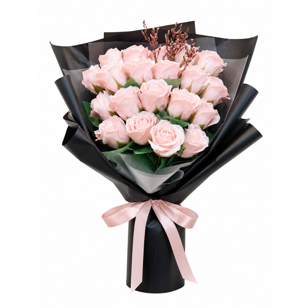 20 PINK ROSES