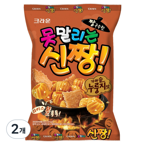 Motmalrisinjjang Masot Nurungji Flavor , 245 g, 2 Pack (못말리신짱 마솥 누룽지)