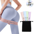 Beuritjibyu Geulraemhip Seu Packets Cheu Ratekseu Rupeubaendeu 4 Types Set , 1 Pack (브릿지뷰 글램힙 스 츠 라텍스 루프밴드)