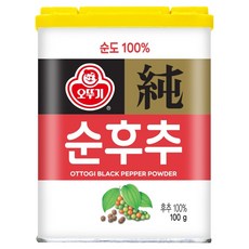 Ottogi Sun Whoo Chu , 100 g, 1 Pack (오뚜기 순후추, 100g, 1개)