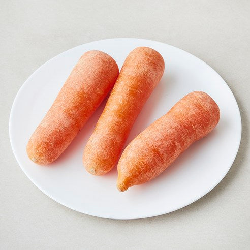 Jeju Washed Danggeun ( Dae ), 3 Pack Pack , 1 Pack (제주 세척 당근(대), 3개입, 1개)