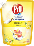 Peuril Sikeuritobeu Bekingsoda Pyueo Lemon Scent Ripil , 1 L, 1 Pack (프릴 시크릿오브 베킹소다 퓨어 리필)