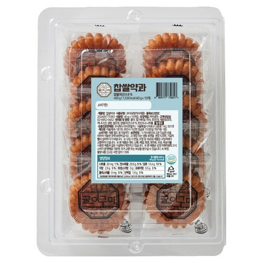 Honey Guma Jeon Whole Glutinous Rice Yak , 40 g, 10 Pack (구마 전 약)