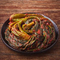 Mosan Kimchi Gatdameun Mustard Greens Kimchi , 1 kg, 1 Pack (모산김치 갓담은 갓김치, 1kg, 1개)