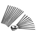 Kwinsenseu Chaming Spoon & Jingong Chopsticks , Spoon 10 p + Chopsticks 10 p, 1 Set (퀸센스 차밍 숟가락 앤 진공 젓가락, 숟가락 10p + 젓가락 10p, 1세트)
