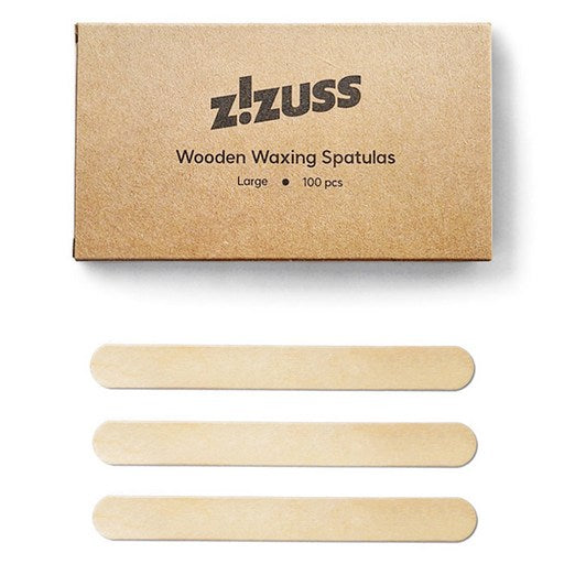 Jijeosseu Waksing Udeu Seupachyulra Dae 100 p, 1 Pack (지저쓰 왁싱 우드 스파츌라 대)
