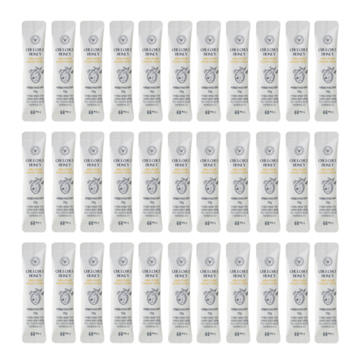 Chulchulheoni Sayangbeol Honey Domestic Honey Stick , 100 Pack , 10 g (출출허니 사양벌)