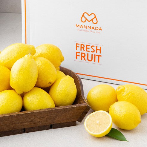 Manna Miguk Lemon , 4 kg, 1 Pack (만나 미국 레몬, 4kg, 1개)