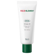 Dr.G Red Blemish Sika S Cream 2 X, 70 ml, 1 Pack (닥터지 레드 블레미쉬 시카 S 크림 2X, 70ml, 1개)