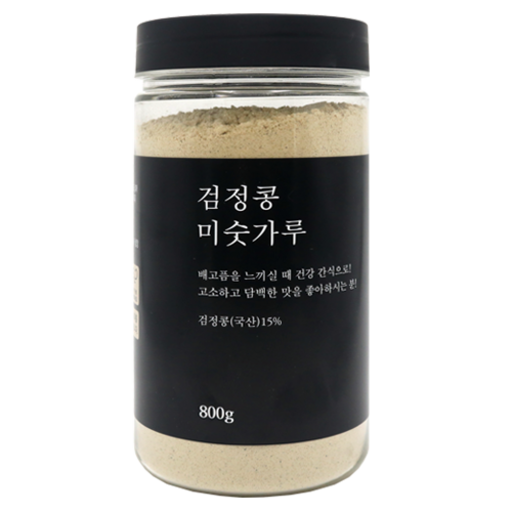 Taepyeongseonsik Geomjeongkong Misutru , 800 g, 1 Pack (태평선식 검정콩 미숫루)