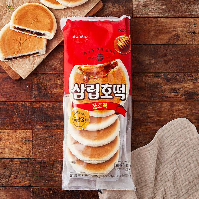 Samrip Honey Ho Rice Cake , 513 g, 1 Pack , 1 Pack (삼립 호)