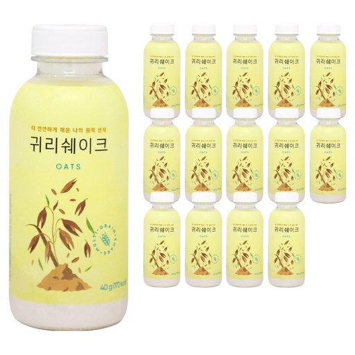 Wonpikseonsik Gwiriswekeu , 40 g, 15 Pack (원픽선식 귀리쉐크)