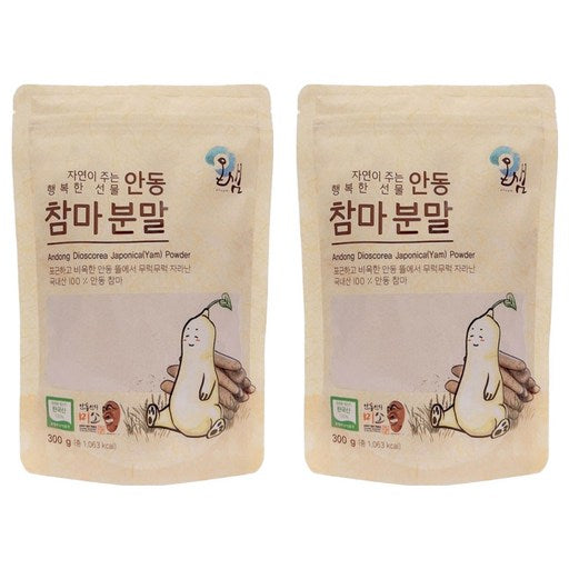 Onsaem Andong Chammabunmal , 300 g, 2 Pack (온샘 참마분말)