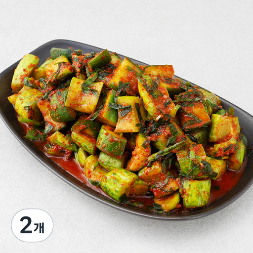 Sinyeongsikpum Jeongdameun Cucumber Kkakdugi , 1.5 kg, 2 Pack (신영식품 정담은)