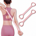 Aektijeno Yobaendeu Pilrateseu Seuteureching Homteu , Pink , 2 Pack (액티제노 요밴드 필라테스 스트레칭 홈트)