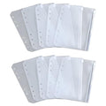 Ateujo A 6 6 Gong Daeori Sokji Hyeongeum Dayong Jipeobaek , 10 Pack , 1 Sheets (아트조 공 다어리 속지 현금 다용 지퍼백)