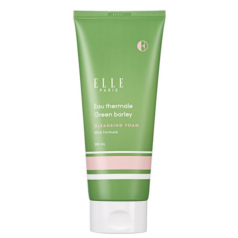 ELLE PARIS Ottereumal Green Beri Cleansing Foam , 200 ml, 1 Pack (ELLE PARIS 오떼르말 그린베일리 클렌징폼, 200ml, 1개)