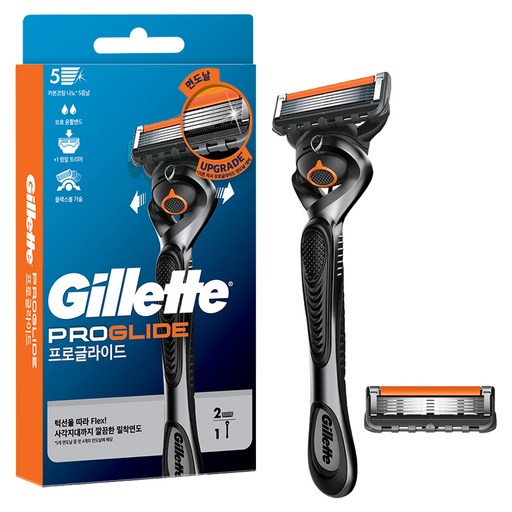 Gillette , 1 Pack (프글라드 뉴얼 핸들 날)