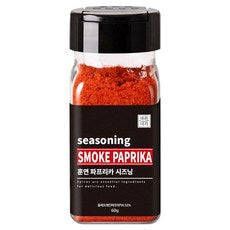 Bareunmigak Hunyeon Bell Pepper Sijeuning , 60 g, 1 Pack (바른미각 훈연 파프리카 시즈닝, 60g, 1개)