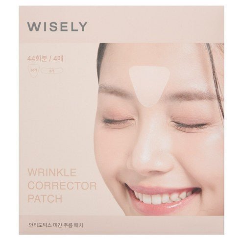 Jeulri Ringkeul Repair Anti-Wrinkle Migan Paechi , 1 Pack , 4 4 Pack Pack (와이즐리 링클 리페어 주름 미간 패치, 1개, 44개입)