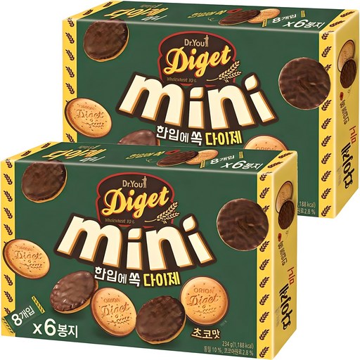 Orion Daje Mini Choko 234 g, 240 g, 2 Pack (다제 초코)