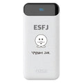 Nyukeul MBTI PD 22.5 w 10000 mAh Bojo Pear Teori ESFJ, White , NCPB-10 KPD-15-LGC (뉴클 MBTI PD 22.5w 10000mAh 보조배터리 ESFJ, 화이트, NCPB-10KPD-15-LGC)