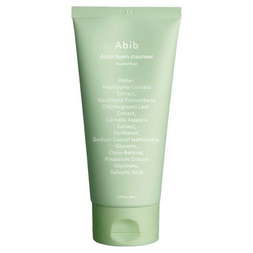 Abibeu Akeu Foam Cleanser Eoseongcho Foam , 150 ml, 1 Pack (아비브 아크네 폼 클렌저 어성초 폼, 150ml, 1개)