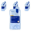 Medihil Deomapeulreoseu Jeobunja Hyaluronic Acid Mask Pack , 1 Pack , 10 Pack (메디힐 더마플러스 저분자 히알루론산 마스크팩, 1개입, 10개)