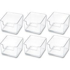 Dayong Tumyeong Jeongriham Sunapham , 6 Pack (다용도 투명 정리함 수납함, 6개)