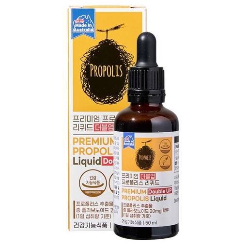 Jeneoreolrapeu Propolis Rikwideu Deobeuleop , 50 ml, 1 Pack (제너럴라프 리퀴드 더블업)