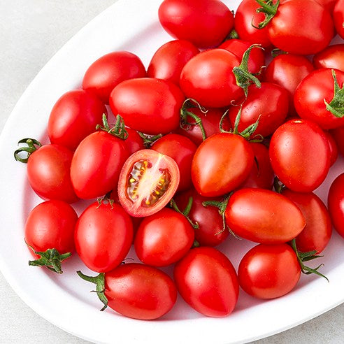 Daechu Cherry Tomato , 500 g, 1 Pack (대추방울토마토, 500g, 1개)