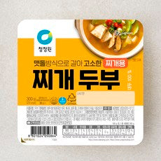 Daesang Chungjungone Jji Pack Tofu , 300 g, 1 Pack (대상 청정원 찌개두부, 300g, 1개)