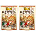 Bapeu Garlic Ppang Amondeu , 120 g, 2 Pack (바프 마늘빵 아몬드, 120g, 2개)