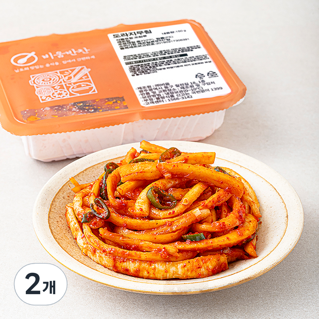 Bium Raji Muchim , 150 g, 2 Pack (비움 라지 무침)